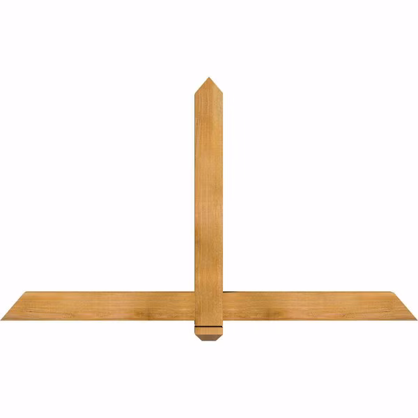 Eugene Rough Sawn Timber Gable Bracket, Western Red Cedar, 60